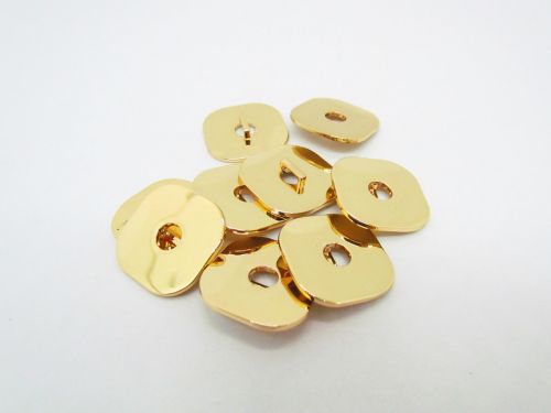 Great value 23mm Button- FB506 Gold available to order online Australia