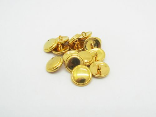 Great value 18mm Button- FB507 Gold available to order online Australia