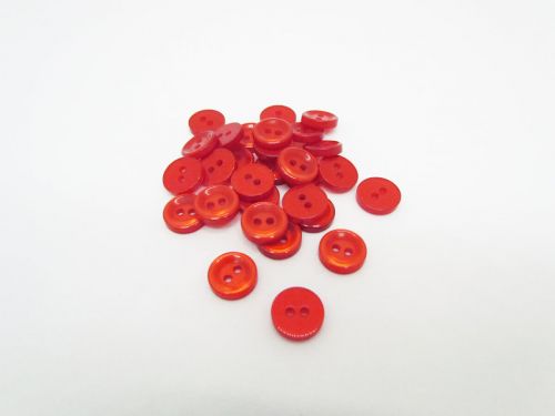 Great value 11mm Button- FB535 Red available to order online Australia