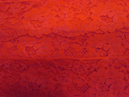 Great value 65mm Lace Trim- Red Lipstick #512 available to order online Australia