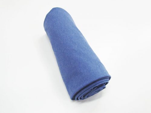 Great value 1m Mini Roll Remnant- Marle Look Sports Knit- Ocean Blue available to order online Australia