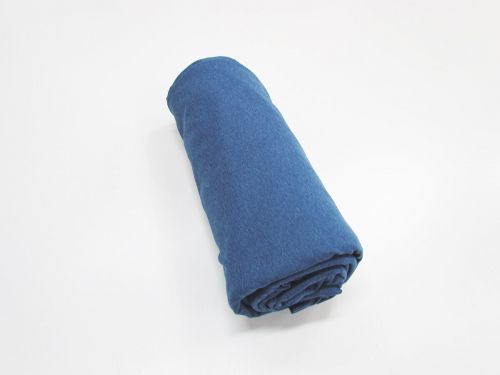 Great value 1m Mini Roll Remnant- Marle Look Sports Knit- Rain Blue available to order online Australia
