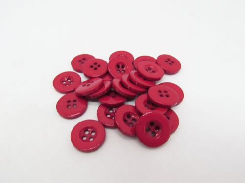 Great value 18mm Button- FB554 Red available to order online Australia