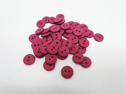 11mm Button- FB572 Pink