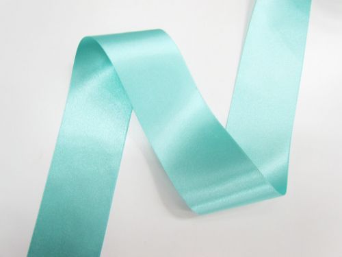 Great value Double Sided Satin Ribbon- 50mm- 48 NEW TURQUOISE available to order online Australia