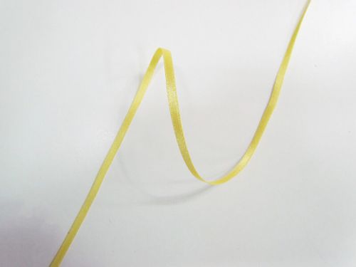 Great value 3mm Satin Ribbon- Sunny Yellow available to order online Australia