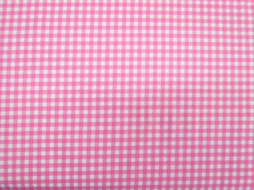 Great value Gingham Check Cotton- Hot Pink available to order online Australia