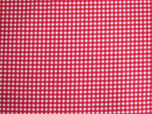Great value Gingham Check Cotton- Cherry available to order online Australia