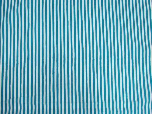 Great value Funky Stripes Cotton- Peacock available to order online Australia