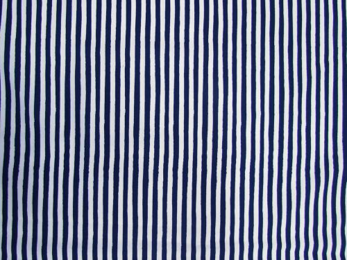 Great value Funky Stripes Cotton- Navy available to order online Australia