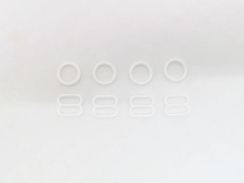Great value 8mm Lingerie Strap Kit- White- 8pcs- RW665 available to order online Australia