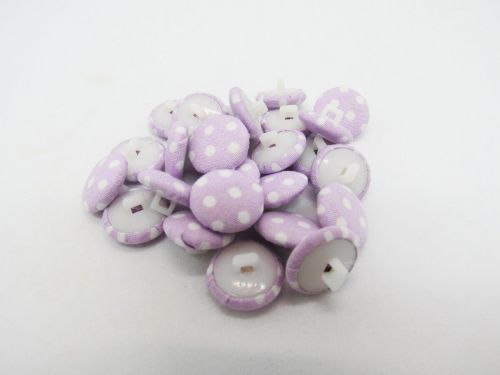 15mm Button- FB586 Purple
