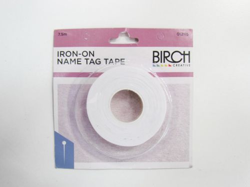 Great value Iron On Name Tag Tape- White available to order online Australia