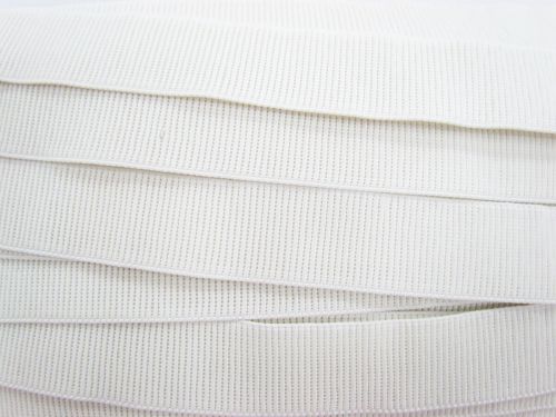 Great value Budget Elastic- 32mm Ribbed- White available to order online Australia