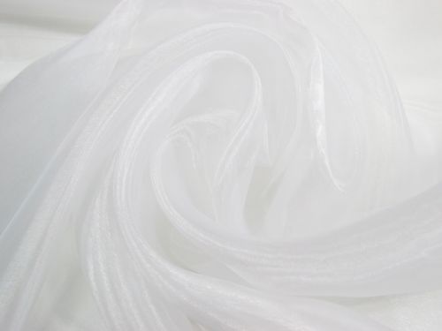 Great value Glass Organza- White available to order online Australia