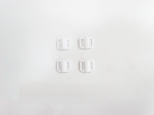 Great value 9mm Plastic Fashion & Swim Clips- White RW029- 4 for $2 available to order online Australia