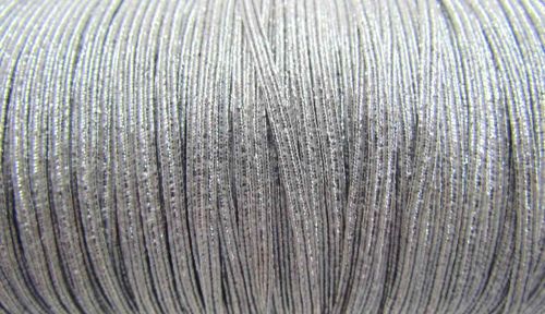 Great value 3mm Silver Metallic Elastic available to order online Australia