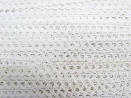 Great value *Seconds* 11mm Scalloped Lace Trim- Sugar Cream #839 available to order online Australia