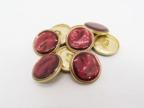 Great value 21mm Button- Maroon FB606 available to order online Australia
