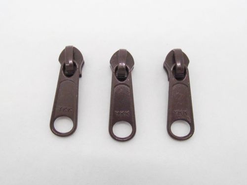 Great value #5 Zipper Slide- Chocolate Brown- 3 Pack available to order online Australia