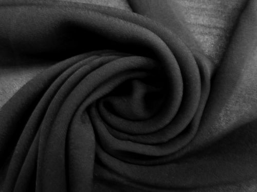 Great value Viscose Georgette- Coal Black #9792 available to order online Australia
