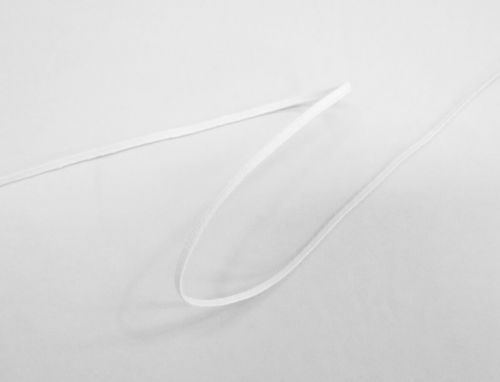 Great value 3mm Braided Elastic- White #T247 available to order online Australia