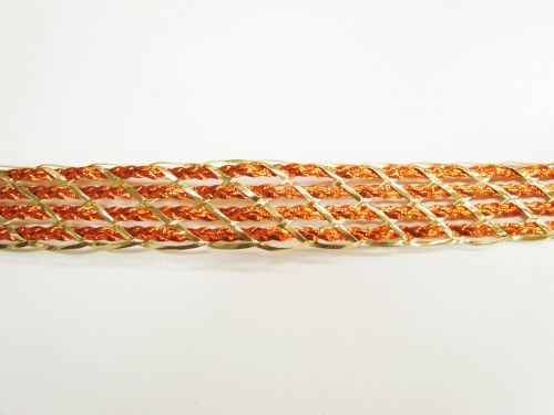 Great value Copper & Gold Foil Braided Trim available to order online Australia
