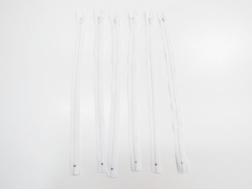Great value 40cm Creamy White- Dress Zipper Bundle- TRW55- 6 Pack available to order online Australia