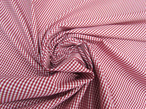 Great value Gingham Check Shirting- Barn Red #5517 available to order online Australia