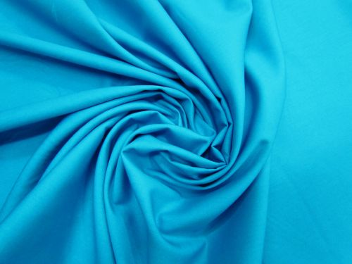 Great value Smooth Cotton Poplin- Aqua #7498 available to order online Australia