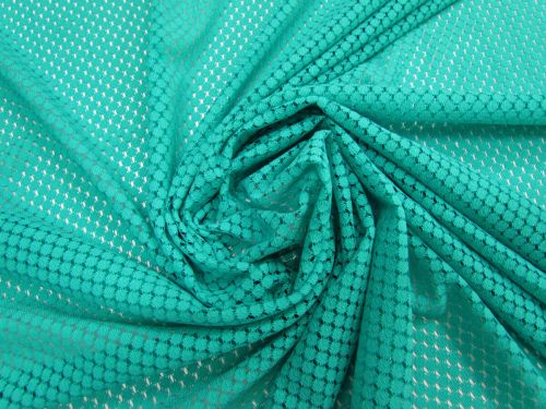 Great value Freckle Stretch Mesh- Turquoise #7511 available to order online Australia