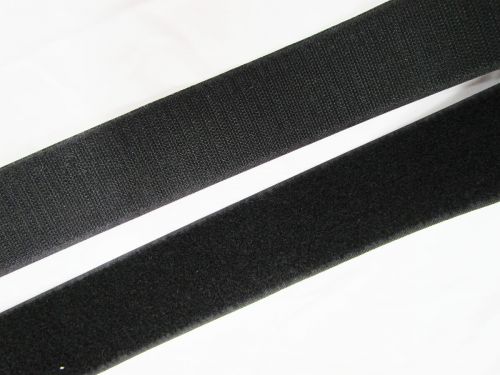 Great value 50mm Sew On Hook & Loop Fastener- Black #012145 available to order online Australia