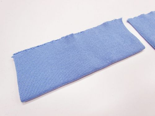 Great value Cotton Blend Pre-Cut Cuff Ribbing- Light Blue #RWC010 available to order online Australia