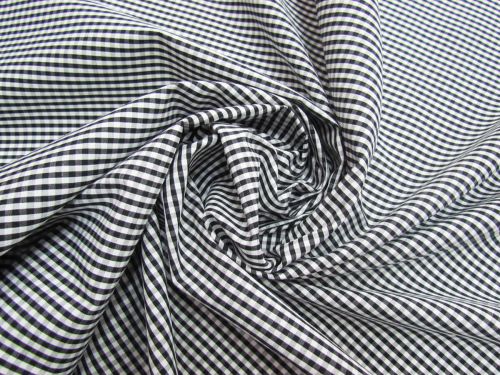 Great value 3mm Gingham Cotton- Black #5568 available to order online Australia