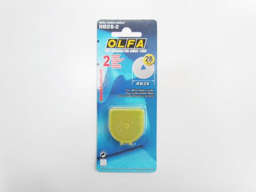 Great value Olfa Rotary Cutter Blades- 28mm 2Pk available to order online Australia
