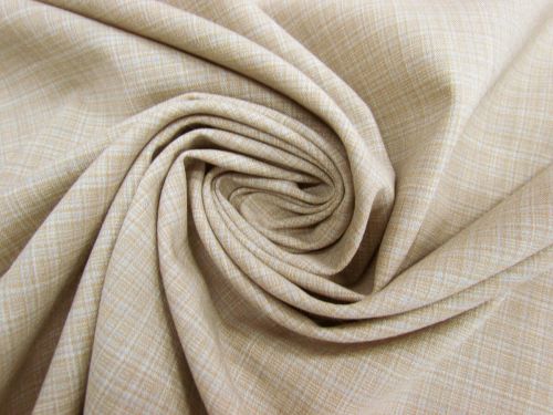 Great value Wool Blend Stretch Suiting- Stormy Beige #9951 available to order online Australia