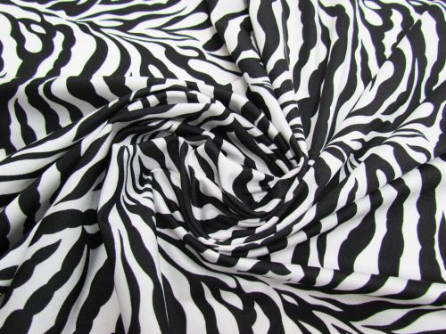 Great value Animal Print Lycra- Zebra (Shiny) available to order online Australia