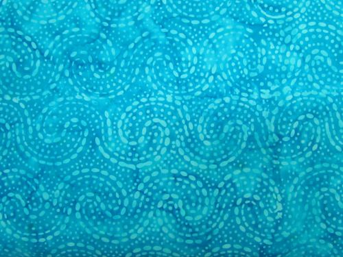 Great value Batik Cotton- Dots N' Dashes- Aqua available to order online Australia