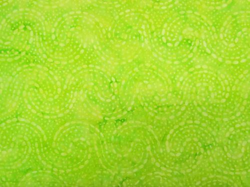 Great value Batik Cotton- Dots N' Dashes- Lime available to order online Australia