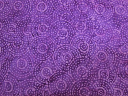 Great value Batik Cotton- Mini Dashed Circles- Amethyst available to order online Australia