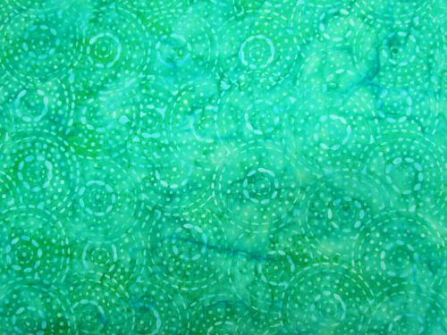 Great value Batik Cotton- Mini Dashed Circles- Teal available to order online Australia