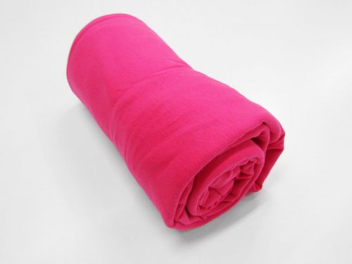 Great value 1m Mini Roll Remnant- Cotton Spandex- Pink Punch available to order online Australia