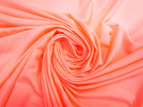 Great value Sheer Spandex Lining- Fluro Peach #10151 available to order online Australia
