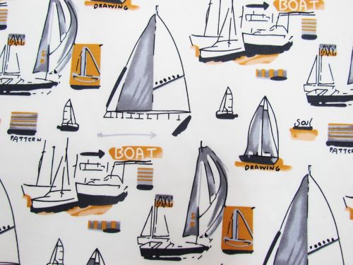 Great value Yacht Club Cotton- Cream available to order online Australia