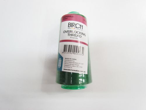 Great value 2500m Polyester Overlocking Thread- 251 Emerald available to order online Australia