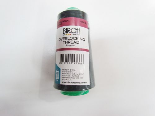 Great value 2500m Polyester Overlocking Thread- 973 Charcoal available to order online Australia