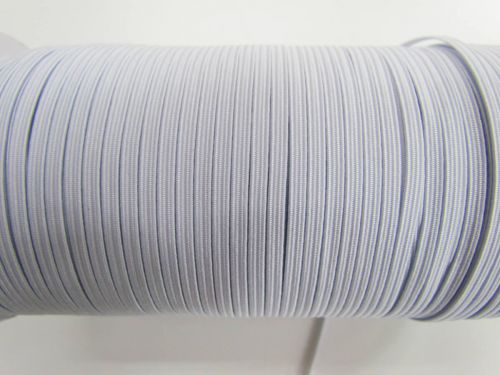 Great value 3mm Braided Elastic- White #1004M available to order online Australia