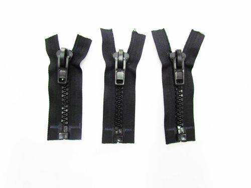 Great value Zipper Bundle- Super Chunky Open End- 10cm Black- Pack of 3 available to order online Australia