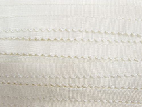 Great value 30m Roll of 12mm Lingerie Elastic- Cream #T271 available to order online Australia