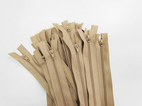 Great value Nylon Dress Zip 25 Pack- 30cm Brown available to order online Australia